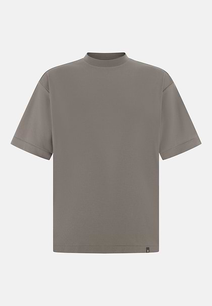 T-Shirt aus S.Café®-Garn, Schlamm, hi-res