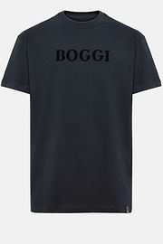 T-shirt en jersey de coton, bleu marine, hi-res