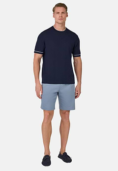 T-shirt En Maille Crêpe De Coton