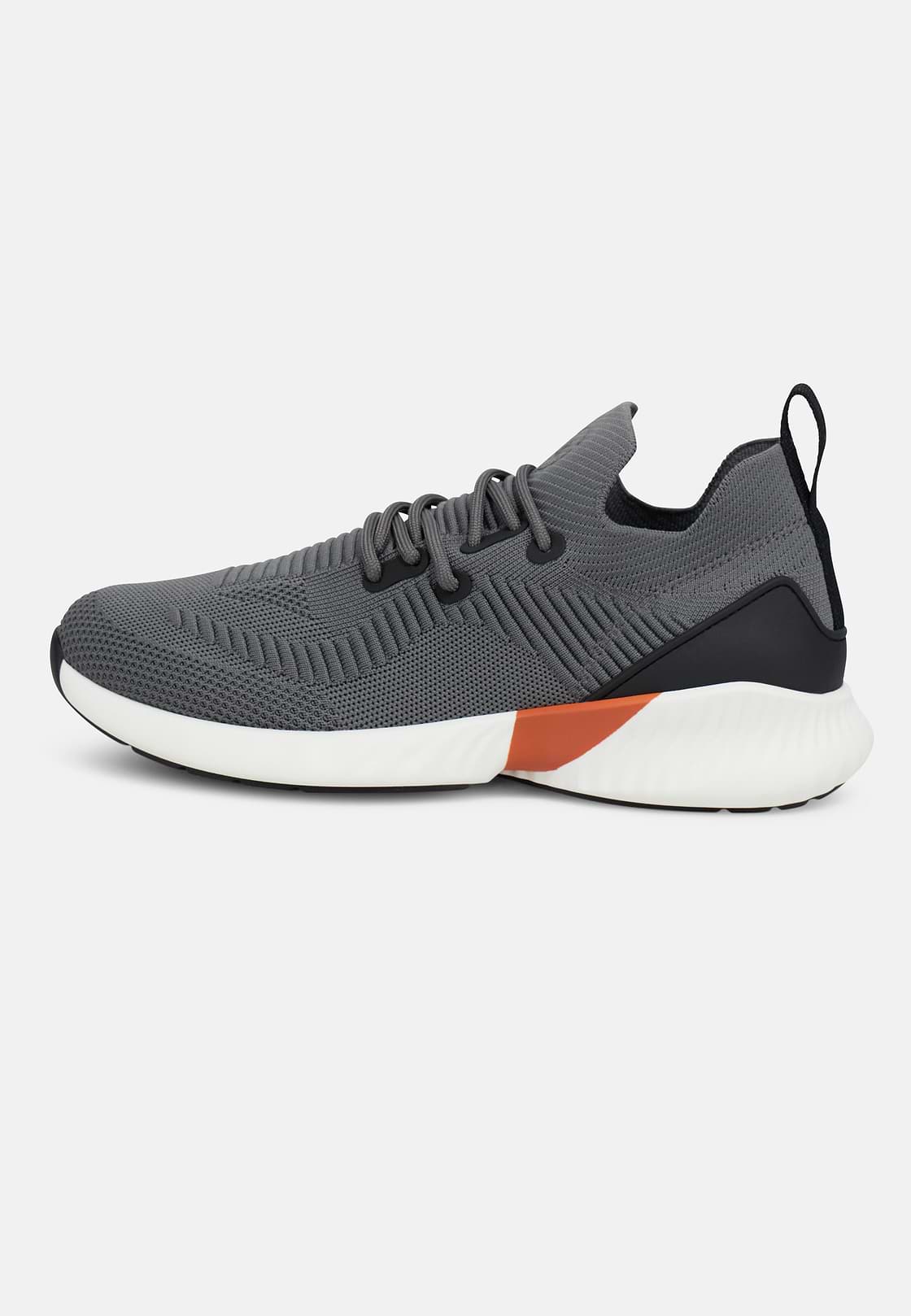 Sneakers Willow con 75% Filato Riciclato, Carbone, hi-res