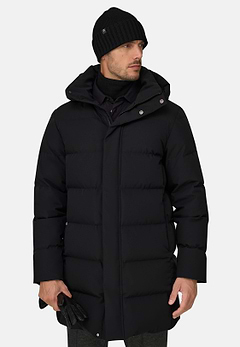 Parka in Technical Fabric Padded with Goose Down