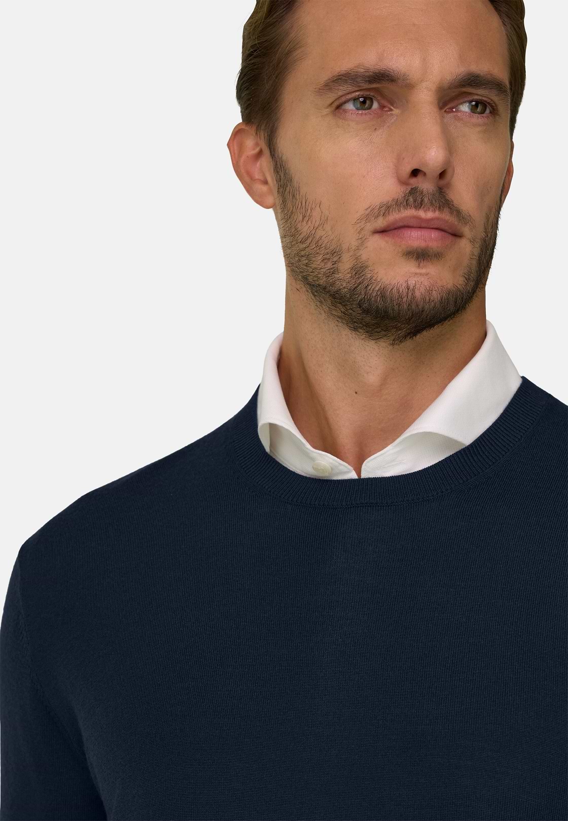 Pullover Mit Rundhalsausschnitt Aus Superfeiner Merinowolle, , hi-res, 3