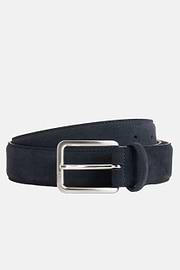 Ceinture En Daim, bleu marine, hi-res