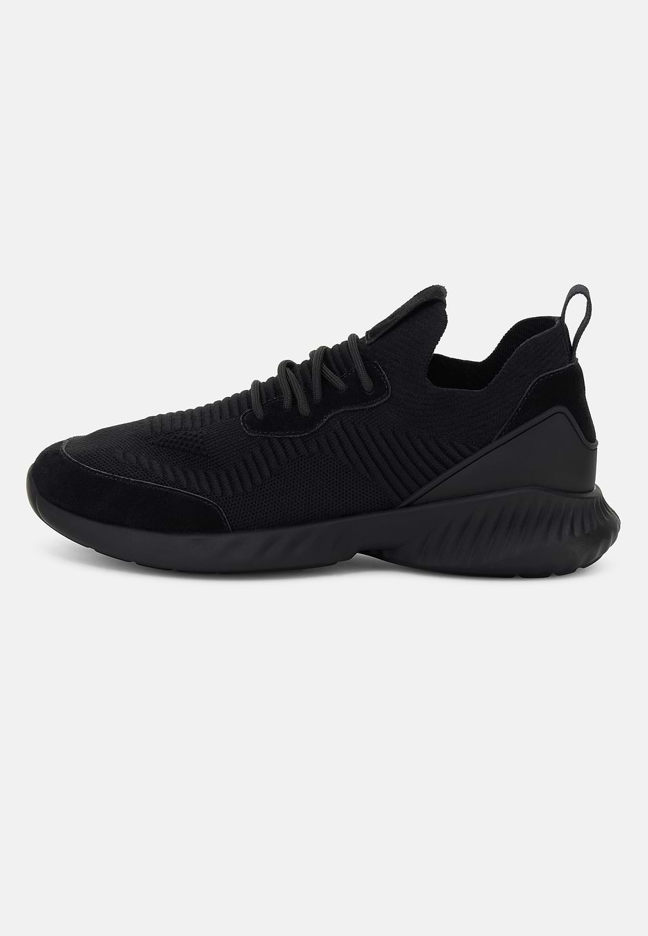 Willow Wool Blend Trainers, Black, hi-res