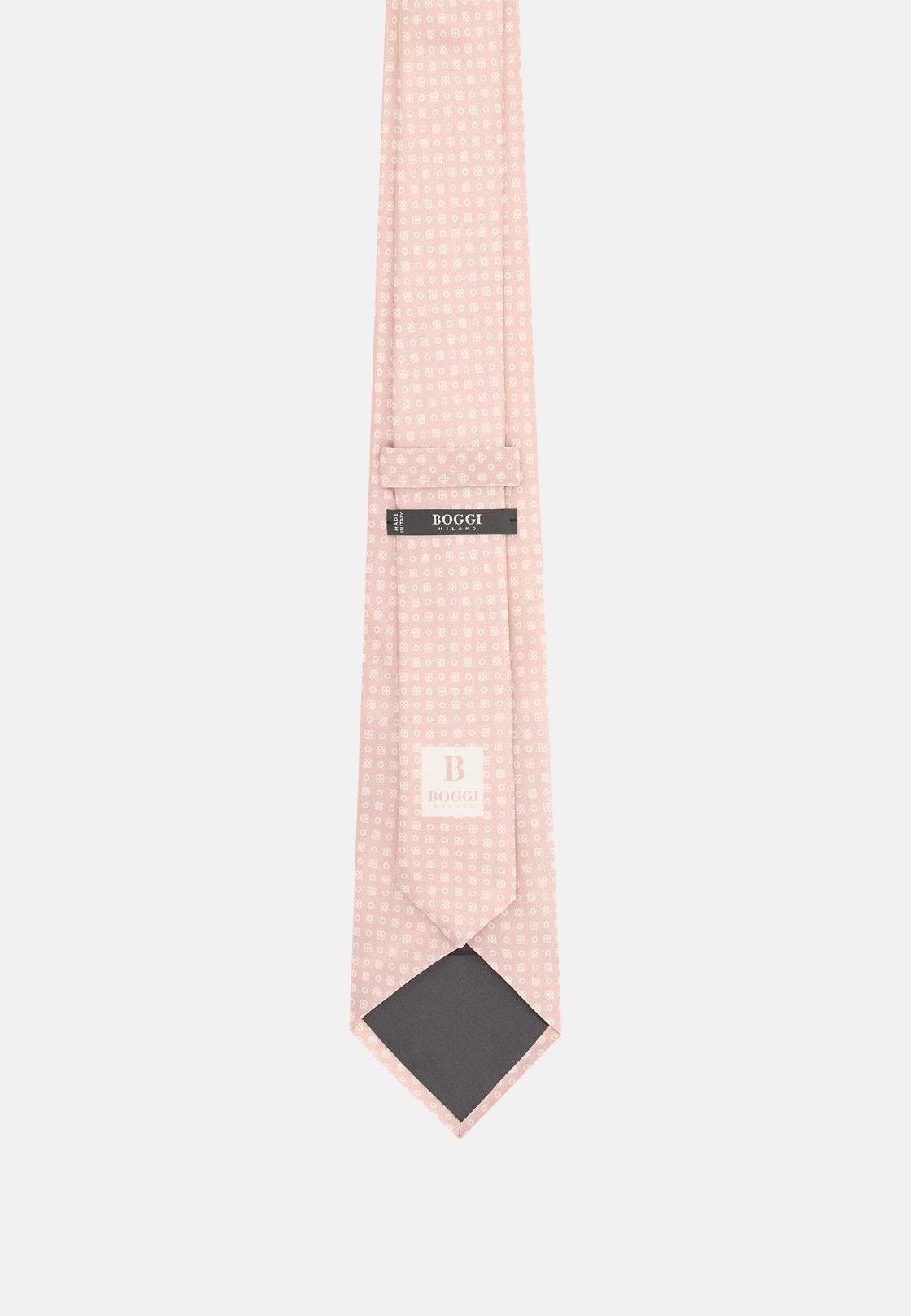 Corbata Ceremonia Microestampado De Seda, Rosado, hi-res, 3