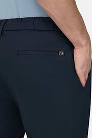 Pantaloni In Cotone, Navy, thumb, 5