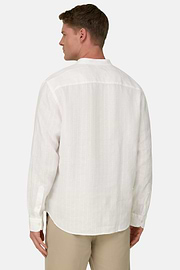 Hemd Aus Leinen Regular Fit, Weiß, thumb, 3