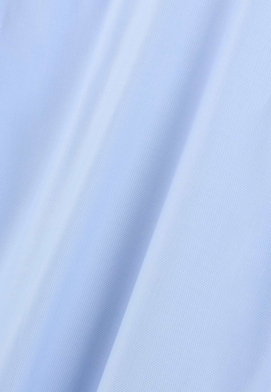 Shirt in Cotton Dobby Regular Fit, Light Blue, hi-res, 5