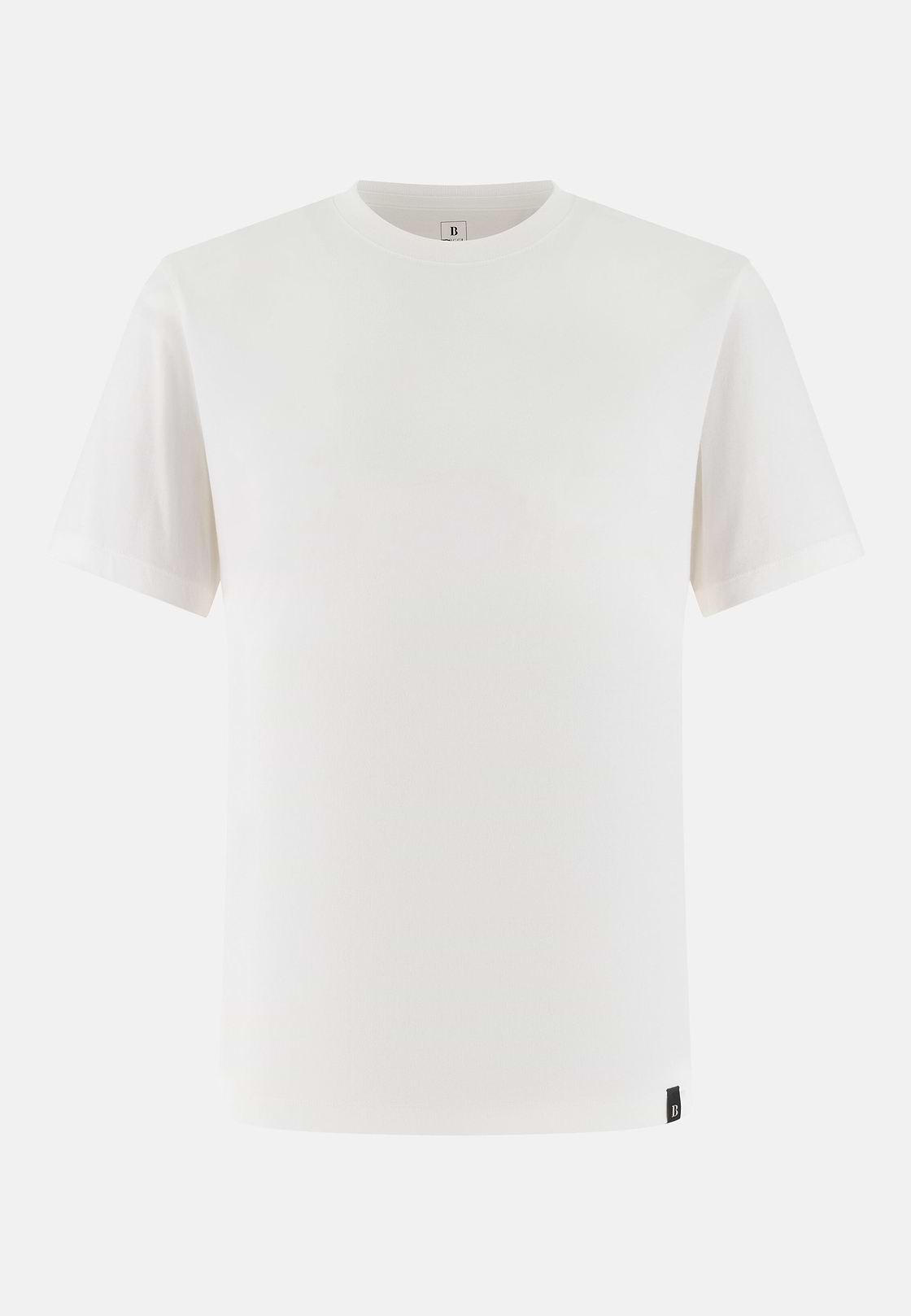 T-Shirt In Cotone, Bianco, hi-res, 5