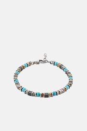 Edelstahl-Armband Mit Sodalith-Perlen, Hellblau, thumb, 1