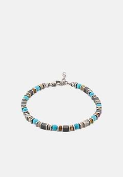Edelstahl-Armband Mit Sodalith-Perlen