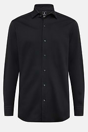 Regular Fit Japanese Jersey Polo Shirt, Black, hi-res