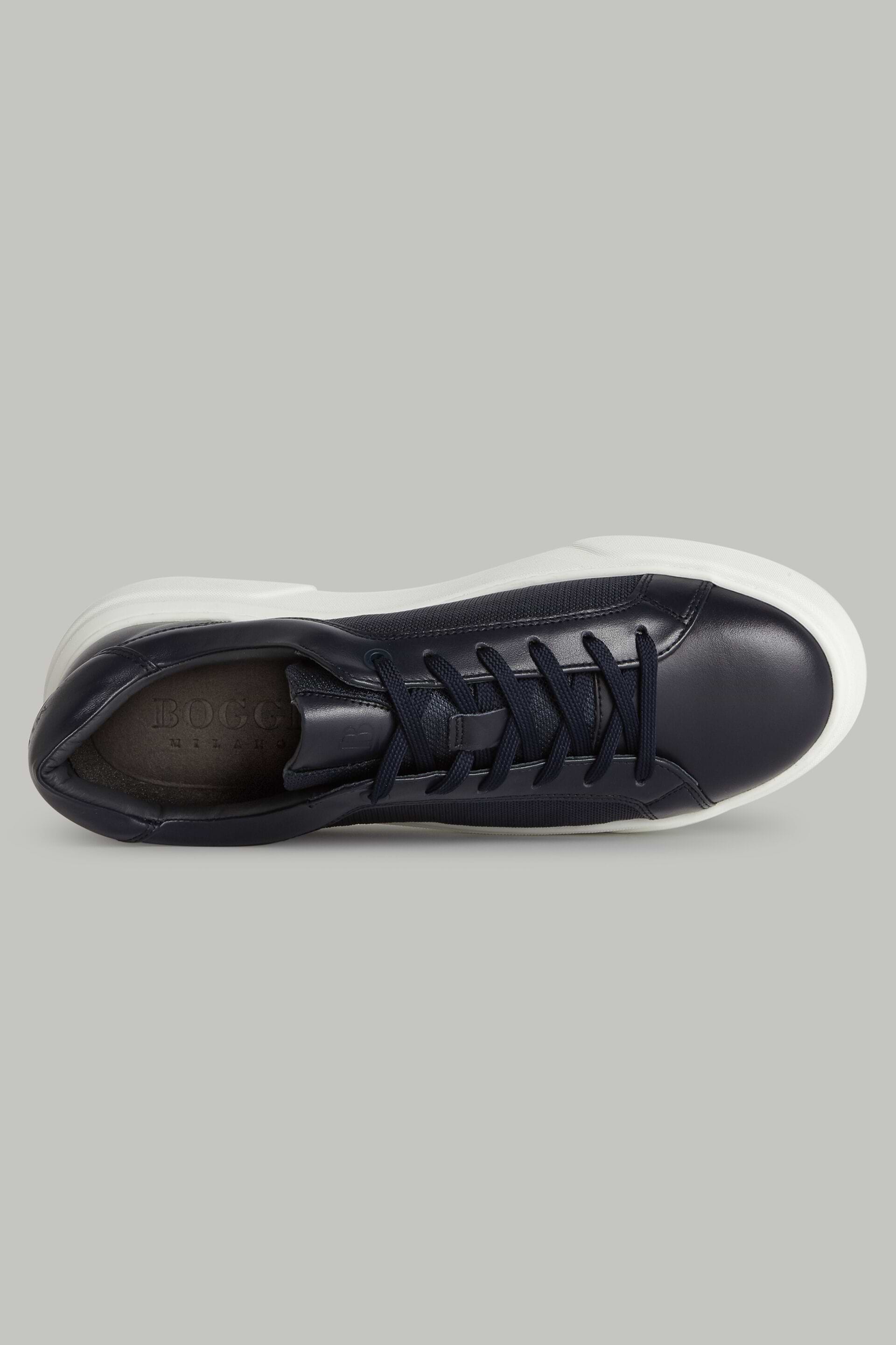 Patent leather and technical fabric sneakers sales