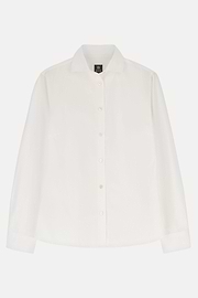 Camicia In Cotone Regular Fit, Bianco, thumb, 5