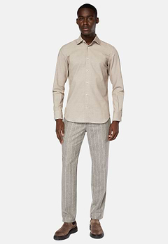 Camisa De Terciopelo De Algodón Regular Fit