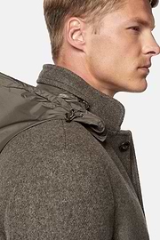 Chaquetón De Lana, Taupe, hi-res