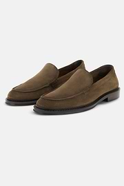 Mocasines De Ante, Taupe, thumb, 3