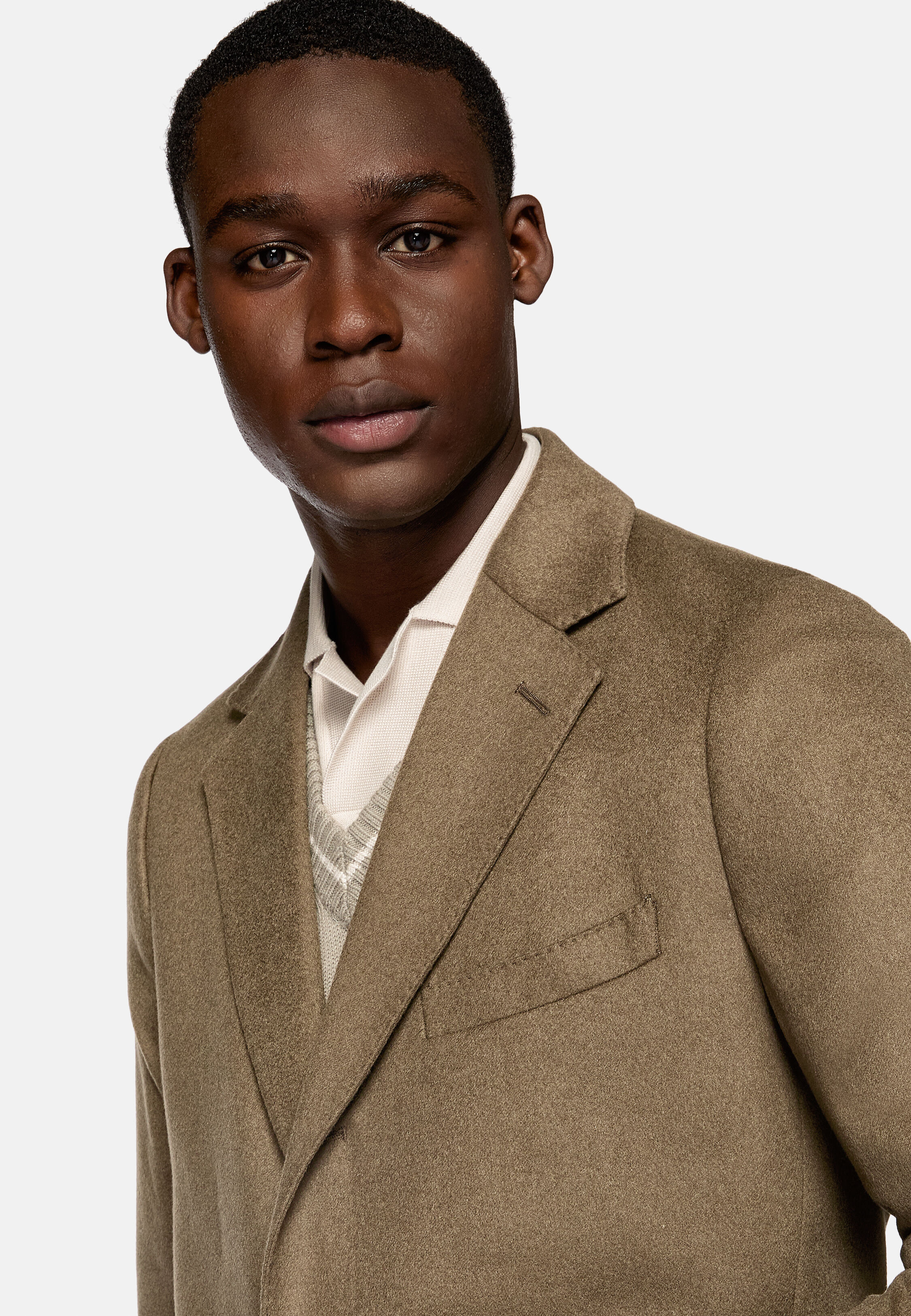 Pure cashmere coat mens online