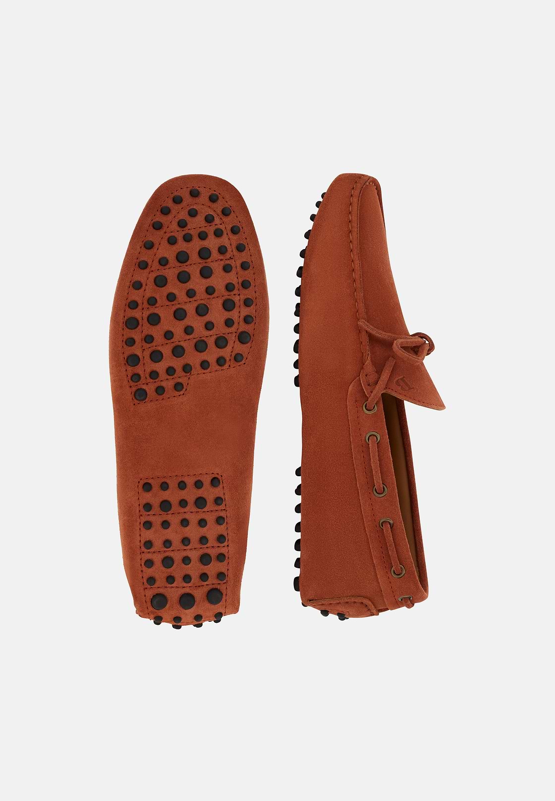 Wind Loafers in Suede Leather, Rot, hi-res