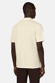 Strickhemd Aus 100 % Bio-Baumwolle, Creme, thumb, 3