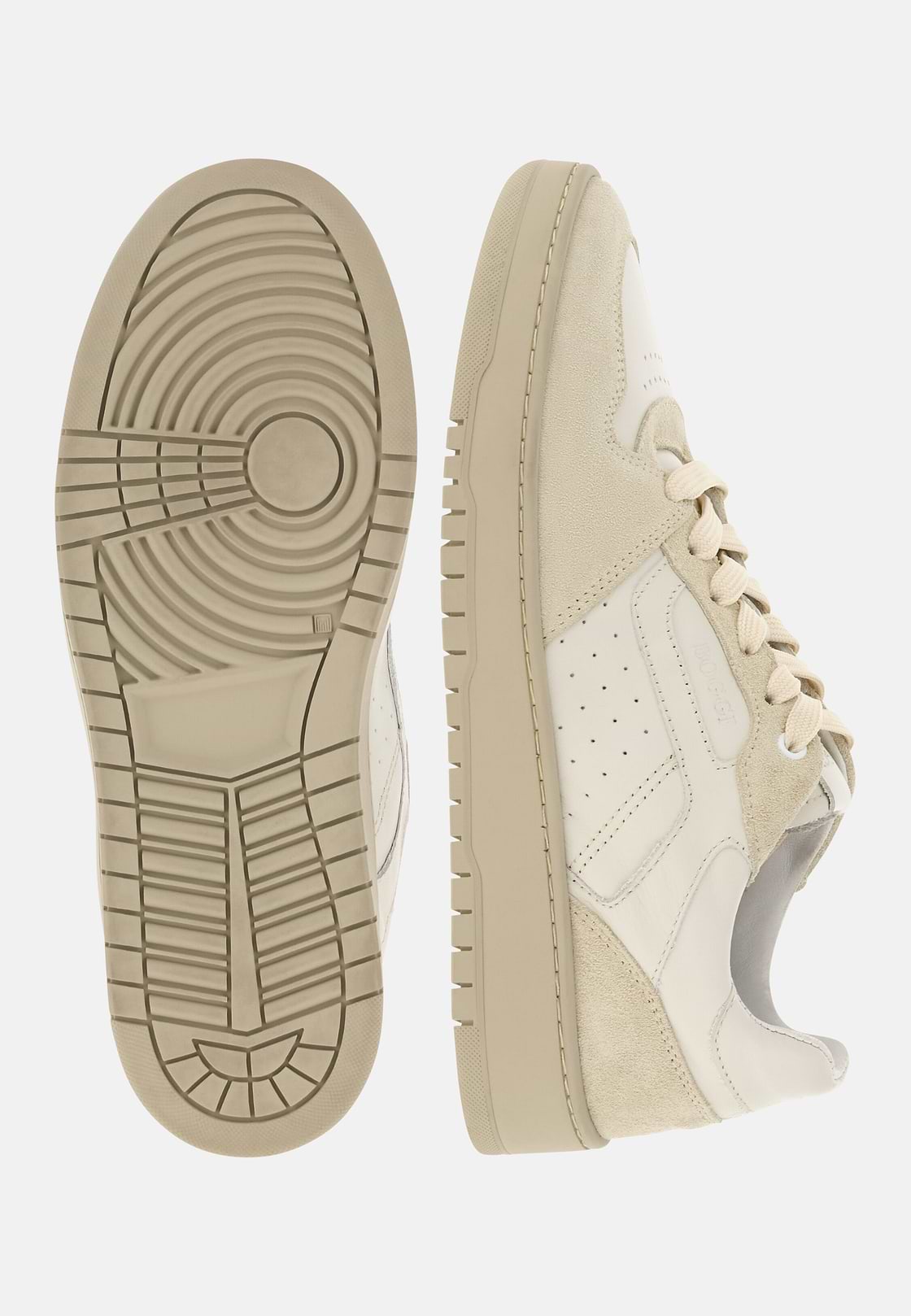 ORIGIN Trainers in Leather Blend, OFFWHITE, hi-res, 4