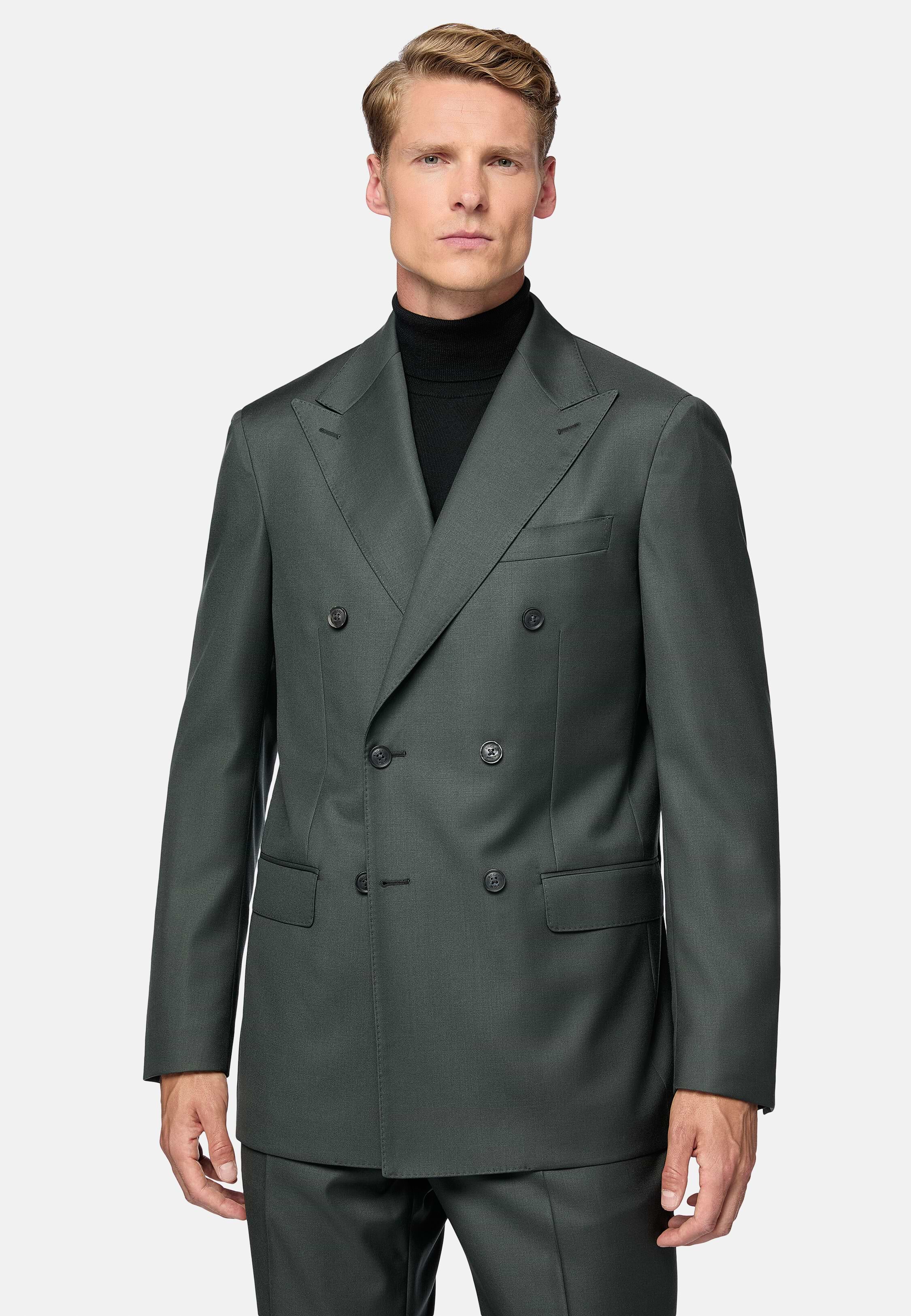 スーツ ADAMSON HOMME Double Breasted Suit Green スーツ ADAMSON HOMME Double Breasted Suit Green Mens Double