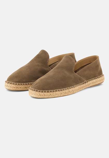 Espadrilles Tellin Aus Wildleder, Braun, hi-res