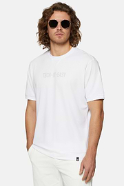 Poloshirt van high-performance piqué, White, hi-res