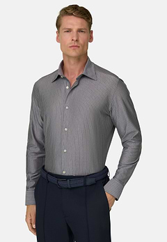 Polohemd Gestreift aus Japanischem Jersey Regular Fit