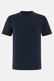 T-Shirt aus elastischer Supima-Baumwolle, Navy blau, thumb, 5