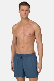 Plain Technical Swimsuit, Air-blue, thumb, 3