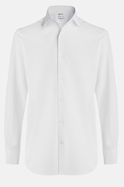 Polo En Jersey Japonais Regular Fit, Blanc, hi-res