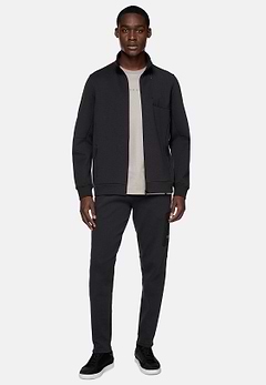Sweat-Shirt Full Zip En Mélange Coton Et Scuba Léger