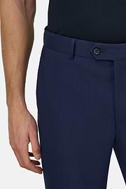 120s Pure Wool Suit, Royal blue, thumb, 5