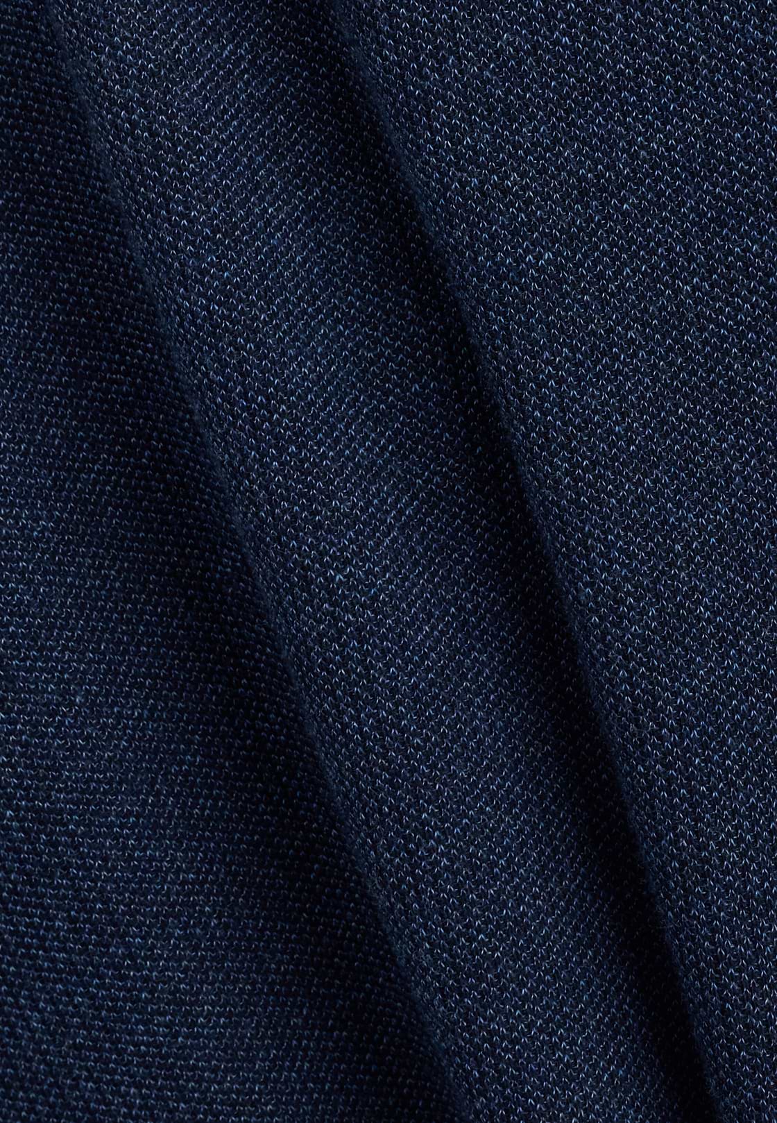 Blazer Gestructureerd Gemengd Katoen B Jersey, Indigo, hi-res, 5