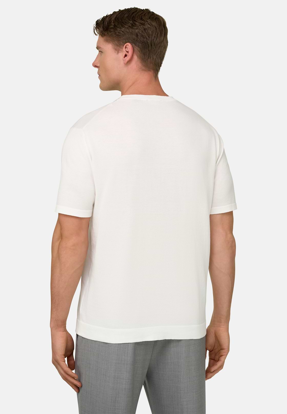 T-Shirt Aus Baumwollkrepp, , hi-res, 3