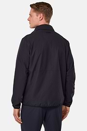 Technical Fabric Bomber Jacket, Navy blue, hi-res