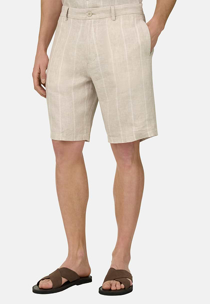 Bermudas in Linen, Sand, hi-res