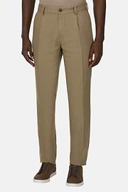 Solid Linen Pince Pants, , thumb, 2
