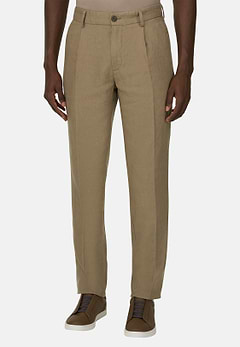 Solid Linen Pince Pants