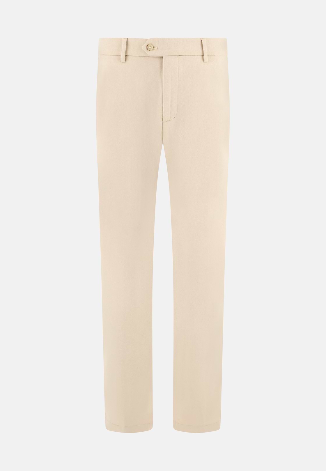 Pantalon En Coton Tencel Extensible, Sable, hi-res, 5