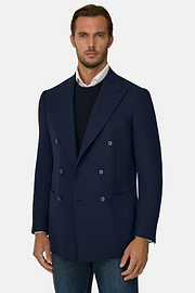 Jacket In Pure Wool Crepe, , thumb, 1