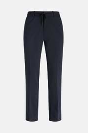 Btech Stretch Nylon Pants, Navy blue, hi-res