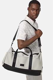 Travel Bag in Technical Fabric, Ice, hi-res