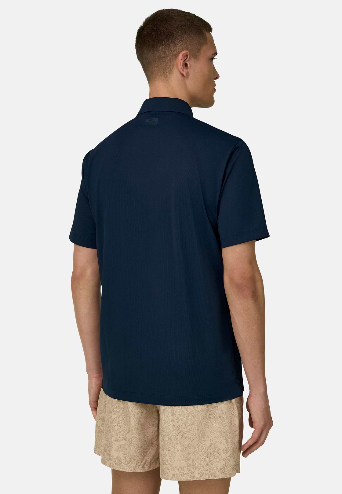 SuperTech Polo Shirt, Navy blue, hi-res, 3