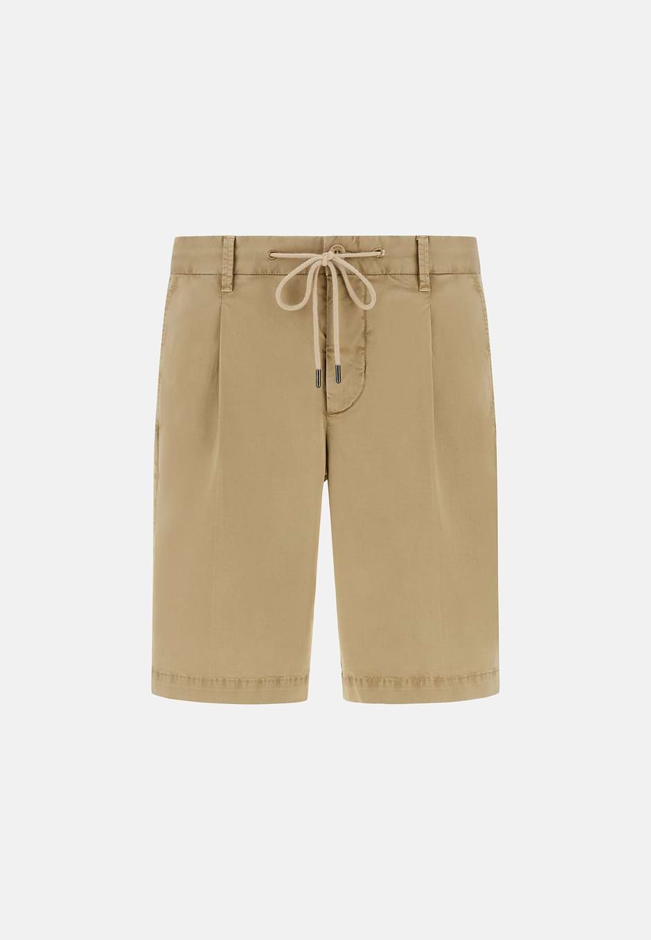 Bermuda Summer En Coton Extensible, Beige, hi-res