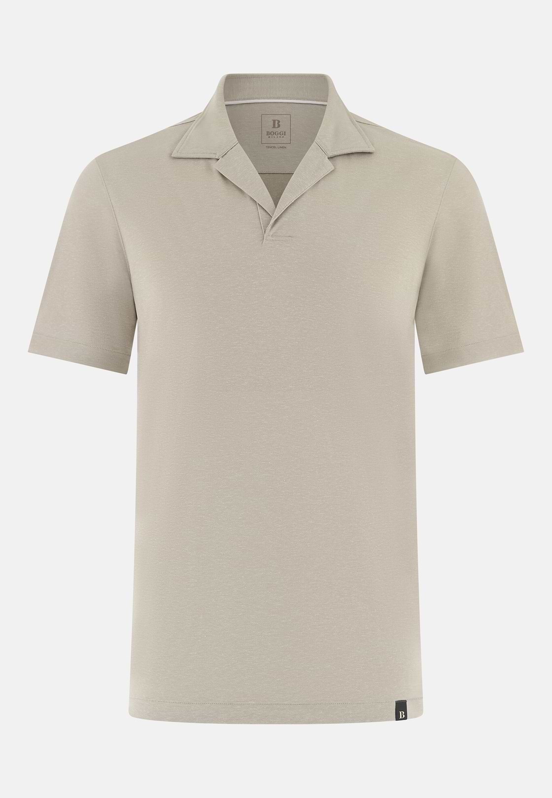 Poloshirt aus Leinenmischung, Sand, hi-res, 5
