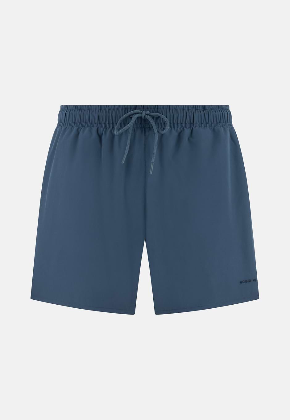 Plain Technical Swimsuit, Air-blue, hi-res