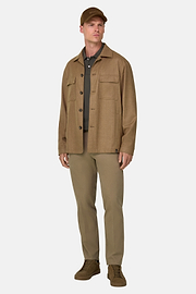 Shacket in Wool Flannel, Biscuit, thumb, 2