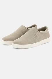 Slip-On Heritage aus Wildleder, Sand, thumb, 3